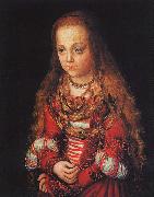 CRANACH, Lucas the Elder A Princess of Saxony dfg France oil painting artist